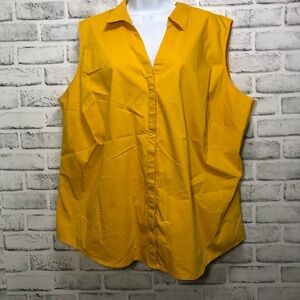 Worthington Yellow Blouse